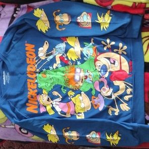 Nickelodeon sweatshirt with matching facemask